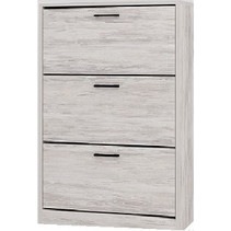 Diommi Παπουτσοθήκη Ξύλινη Γκρι Μ70xΠ23xΥ120cm Vektra3 31-048