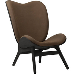 Πολυθρόνα A Conversation Piece Tall 5104C704-10 73x93x106cm Black Oak Mocca