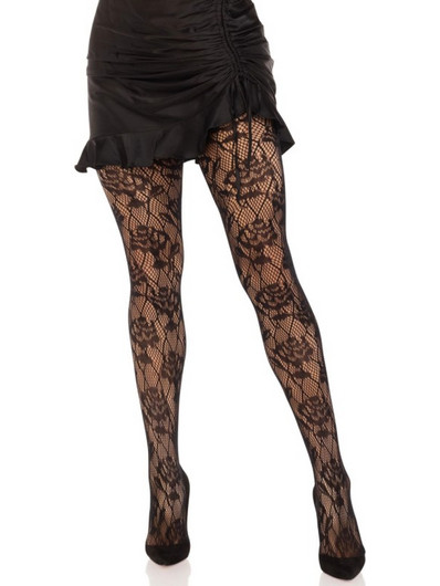 LEG AVENUE - WILD ROSE NET TIGHTS