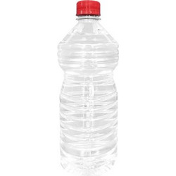 Φιάλη PET 1,000lt Διάφανη (Χωρίς Καπάκι) 130τμχ