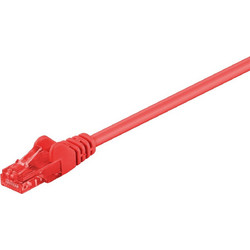 Goobay U/UTP Cat.6 Καλώδιο Δικτύου Ethernet 1m Red