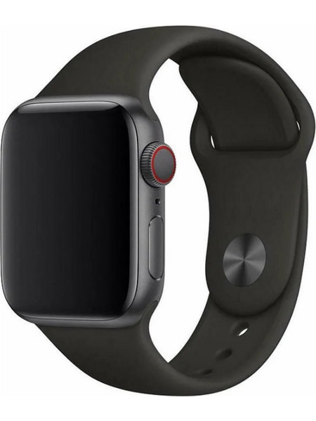 Devia Deluxe Sport Λουράκι Σιλικόνης Black (Apple Watch 38 / 40 / 41mm)