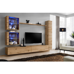 Swap XVIII Σύνθεση Καφέ δρυς 280x180x40