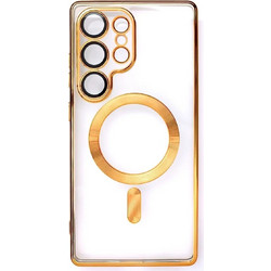 Hurtel Electroplated Case With Magsafe Galvanized For Iphone 16e - Gold - (Electroplated Magsafe Case Iphone 16e Gold)