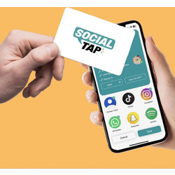 Mikamax - Social Taps - White Card