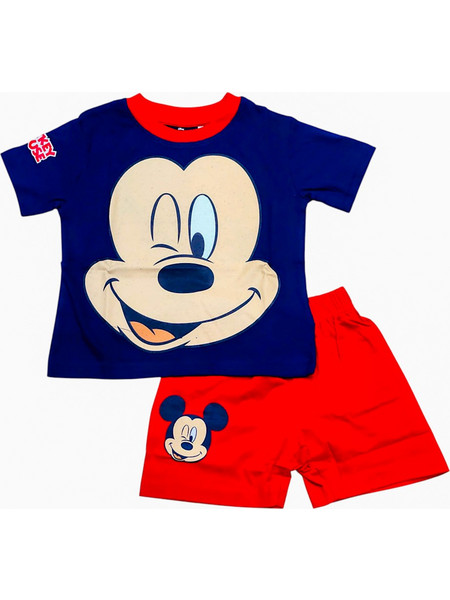 ΠΙΤΖΑΜΑ ΑΓΟΡΙ DISNEY MICKEY 007292 ΜΠΛΕ (2-6 ΕΤΩΝ)