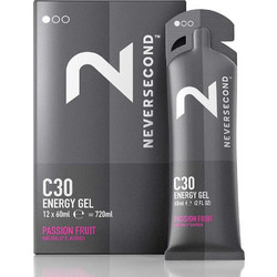 Never Second C30 Energy Gel Passion Fruit 12x60ml