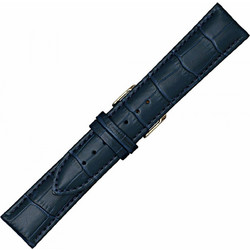 Δερμάτινο Λουράκι σε Μπλε Χρώμα 0501 18mm - KOSTELO