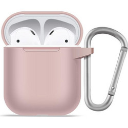 Blueo Θήκη Σιλικόνης για AirPods 1 Ροζ
