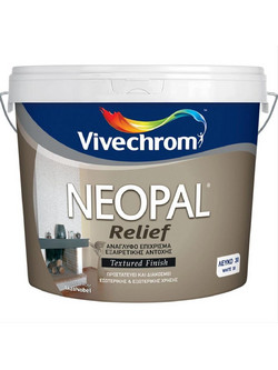 Vivechrom Neopal Relief Λευκό 3lt