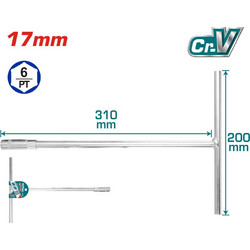 TOTAL ΕΠΑΓΓΕΛΜΑΤΙΚΟ ΤΑΦ ΙΣΙΟ 17mm (THTSW1706)