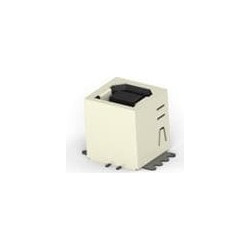 TE Connectivity, USB Connectors USB B Type V/T SMT Black