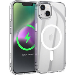Hoco MagSafe Airbag Anti-Fall Back Cover Transparent (iPhone 14 Plus)