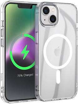 Hoco MagSafe Airbag Anti-Fall Back Cover Transparent (iPhone 14 Plus)