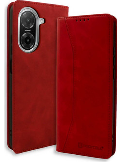 Bodycell Book Case Θήκη Πορτοφόλι Red (Xiaomi Poco C71)
