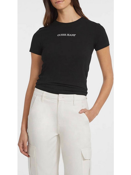 GUJE GJ SS CN SLIM LOGO PRINT TEE ΜΠΛΟΥΖΑ ΓΥΝΑΙΚΕΙΟ W4YI01J1314-JBLK Black