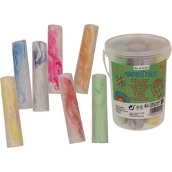 Μεγαλες Κιμωλίες Pavement Chalk Marble Colours (29797)