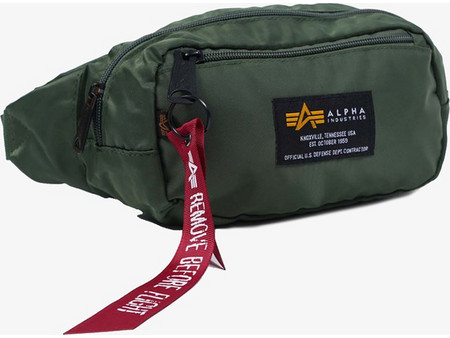 Alpha Industries Ανδρικό Τσαντάκι Μέσης Μαύρο 196923-03