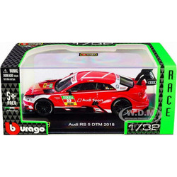 Bburago Race Audi Sport RS 5 DTM 2018 Red