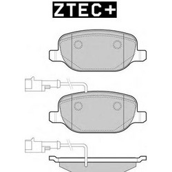 ΔΙΣΚΟΦΡΕΝΑ ZTEC+ ALFA ROMEO ΟΠΙΣΘ 2ΚΑΛΩΔ.BP237601