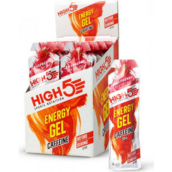High 5 Energy Gel Caffeine Raspberry 40gr