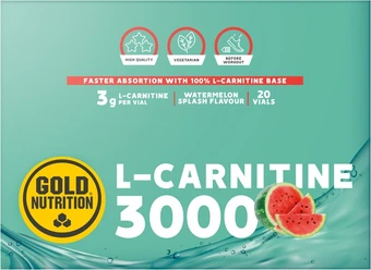 Gold Nutrition L-Carnitine Watermelon      3000mg 20  | BestPrice.gr