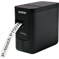 Brother PT-P750W Θερμικός Εκτυπωτής Ετικετών Φορητός Μονόχρωμος Wi-Fi / USB