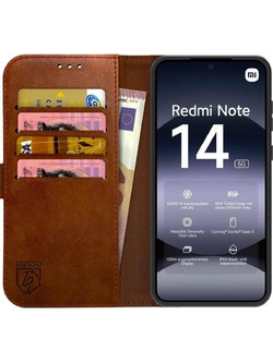 Θήκη Xiaomi Redmi Note 14 5G Rosso Element PU Πορτοφόλι - Brown (8719246476235)