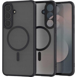 Spacecase Hybrid MagSafe Back Cover Black (Samsung Galaxy S25 FE)