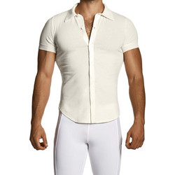 Modus Vivendi Linen Shirt Ανδρικό Πουκάμισο Λινάρι Off White