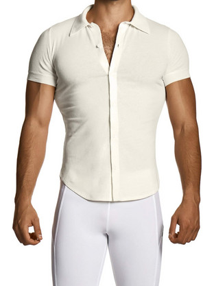 Modus Vivendi Linen Shirt Ανδρικό Πουκάμισο Λινάρι Off White