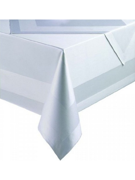 LE BLANC ΤΡΑΠΕΖΟΜΑΝΤΗΛΟ SATIN BAND LINE POLYCOTTON 220GSM 150X150 - ΚΟΜΒΟΣ 5201847010152-2