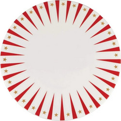 Alessi DELIGHT Χριστουγεννιάτικη Πιατέλα Πορσελάνινη Λευκή O30 Εκ