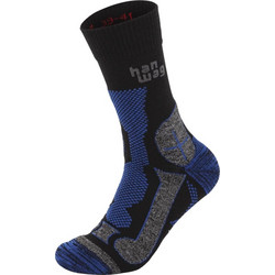 Κάλτσες Hanwag Trek Merino Black/Royal Blue