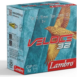 Lambro Veloce Φυσίγγια Συγκέντρωσης 12Cal 70mm 32gr