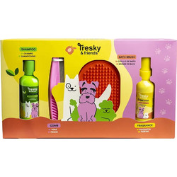 TRESKY & FRIENDS ΣΕΤ ΔΩΡΟΥ 4 τεμ. ΓΙΑ ΣΚΥΛΑΚΙΑ (68146)