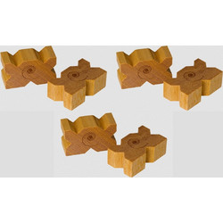 Cardas Douglas Fir Blocks large - 6 τεμάχια
