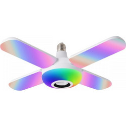 ΦΩΤΙΣΤΙΚΟ E27 RGB+WHITE ΜΕ BLUETOOTH SPEAKER 40W SPOTLIGHT 4111