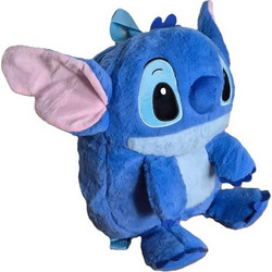 Λούτρινο Παιδικό Σακίδιο Πλάτης Stich - Απαλό Plush Design 30cm