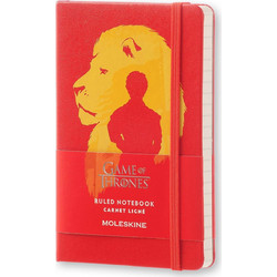 ΣΗΜΕΙΩΜΑΤΑΡΙΟ Moleskine Game Of Thrones 9x14 Plain Κόκκινο