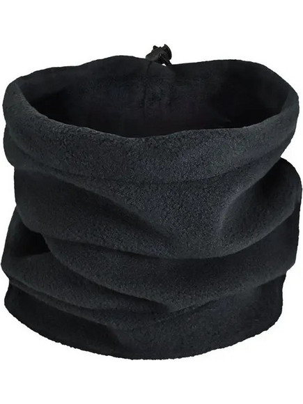 Κασκόλ Λαιμός ενηλίκων fleece μαύρο 11434220BLACK