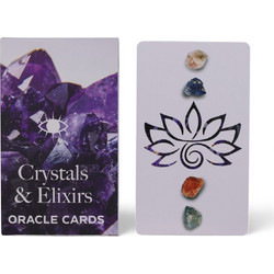 Τράπουλα για Μαντεία Crystals & Elixirs Oracle Cards - Healing Energy Deck