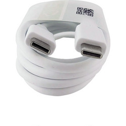 LG EAD63687002 Καλώδιο USB-C to USB-C 1.2m Λευκό