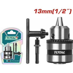 TOTAL ΤΣΟΚ ΔΡΑΠΑΝΟΥ ΜΕ ΚΛΕΙΔΙ 1/2" - 13mm ΚΑΙ ΑΝΤΑΠΤΟΡΑ (TAC451301.1)