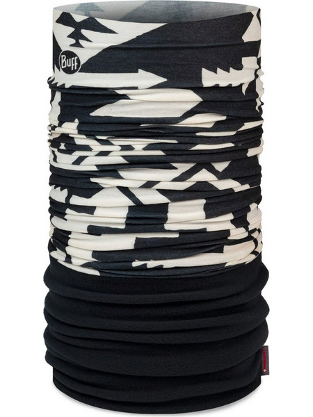 BUFF POLAR NECKWARMER 136870.999.10.00-SKAR BLACK Λευκό-Μαυρο