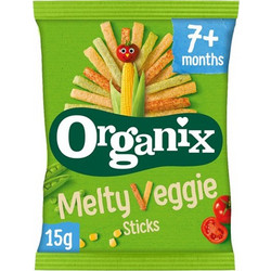 Σνακ Melty Veggie Χ/γλ 15γρ Orgx Bio