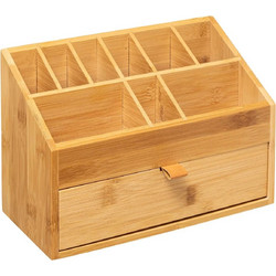 Κουτί Οργάνωσης Make up 5five από Ξύλο Bamboo, 25.5x12.5x18.5cm - Απόχρωση Ξύλου 4420909990