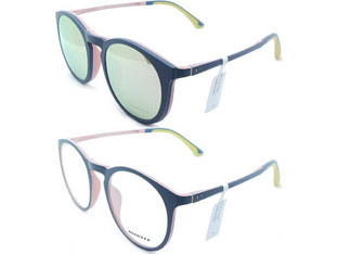 Moritz MZ21285 CW20 Παιδικός Σκελετός Γυαλιών Οράσεως με Clip-On Κοκάλινος Μαύρος