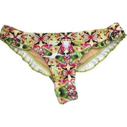 Γυναικείο Σλιπ Brazil μαγιό Media Bikini Slip με τροπικό σχέδιο Πολύχρωμο