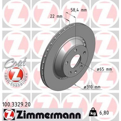Zimmermann Δισκόπλακα - 100.3329.20